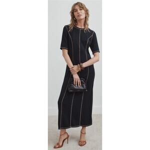 Donna Morgan - Colorfast Short Sleeve Dress - Size 16